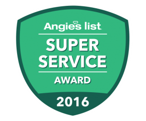Angie's List 2016 Super Service Award